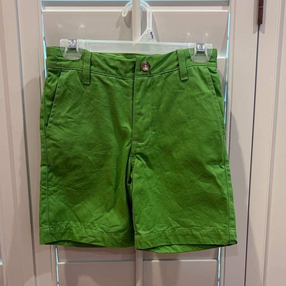 The Beaufort Bonnet Company Bright Green Kids Shorts